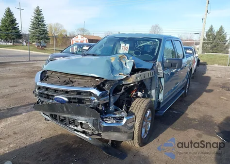 2023 Ford F-150 Xlt from USA, damaged, VIN 1FTEW1EPXPKE20752
